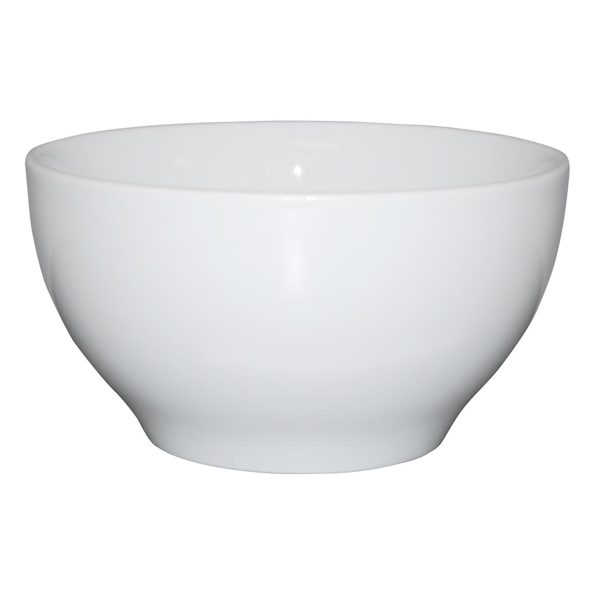 Option zum Bedrucken der Bowl White mit einem Durchmesser von 13,5 Zentimetern